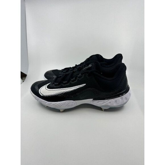 Nike Alpha Huarache Elite 4 Metal Baseball Cleats Black DJ6521-001 Mens Size 12 - Picture 3 of 6